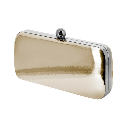 Dara Gold Mirror Clutch