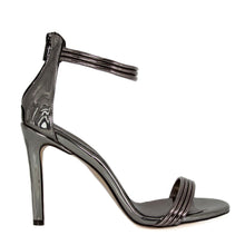 Susu Anthracite Mirror Sandal (Side View)