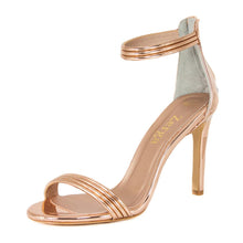 Susu Rose Gold Mirror Sandal (Left View)